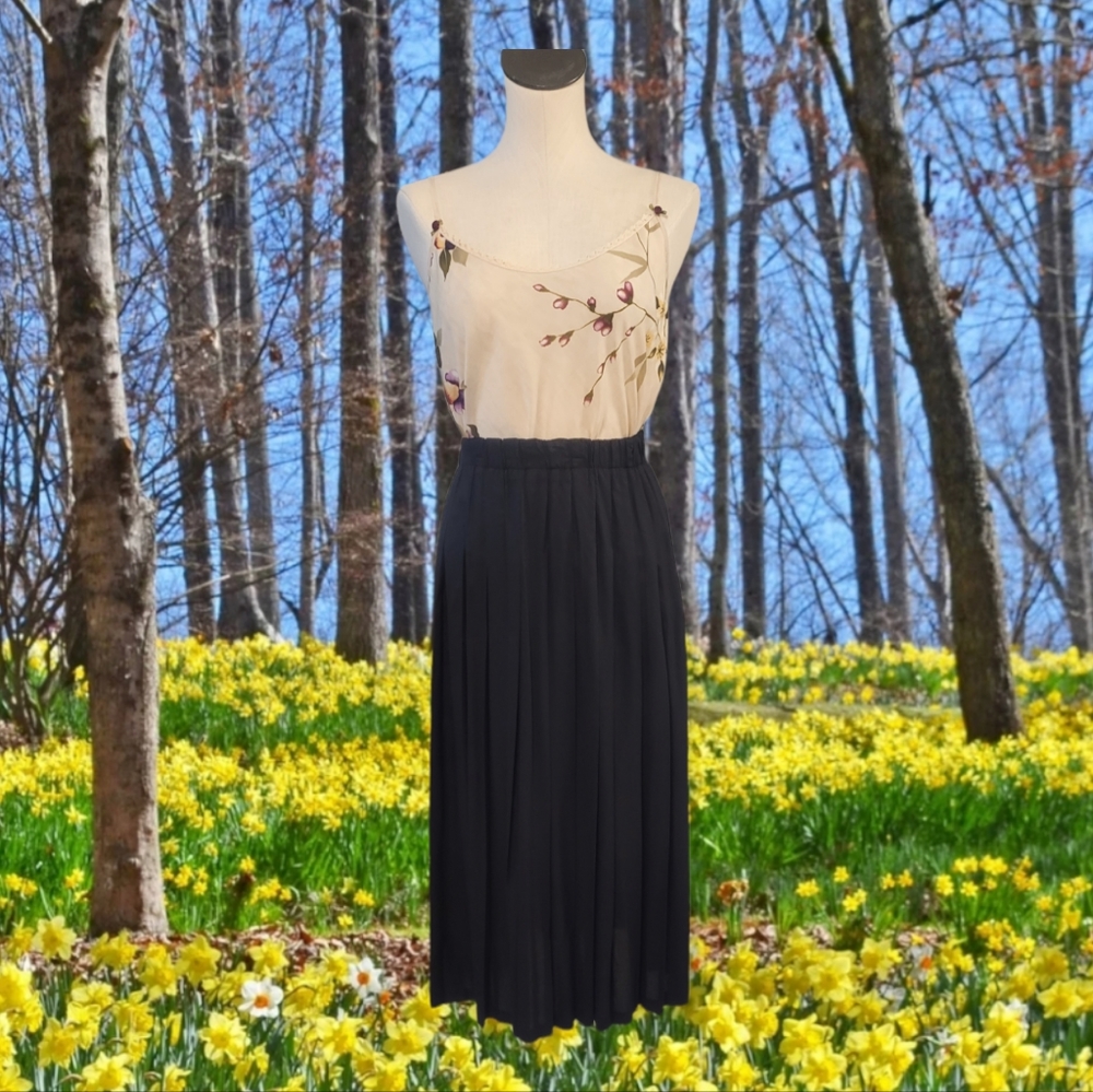 Vintage 90s Pleated Skirt